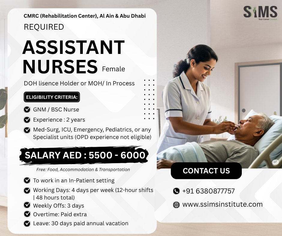 Assistant Nurse (Female)